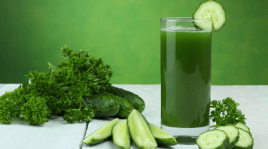 #4 Fenugreek Seeds and Cucumber Blend: A Hydrating Detox Drink.